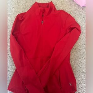 Red spyder zip up